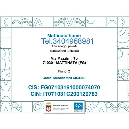 Lejlighed Mattinata Home *